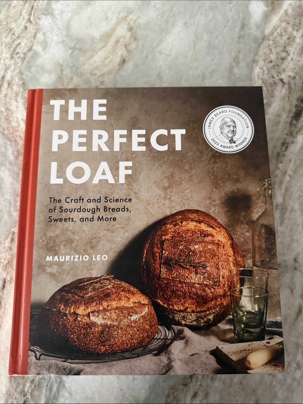 Brand New, Never Opened/Used - The Perfect Loaf Cookbook — Brown & Red Cover